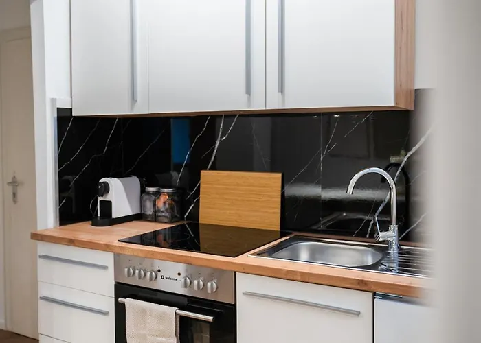 1 Bedroom - Zentral - Terrasse - Kueche - Wifi - Business - Ruhig Apartament *