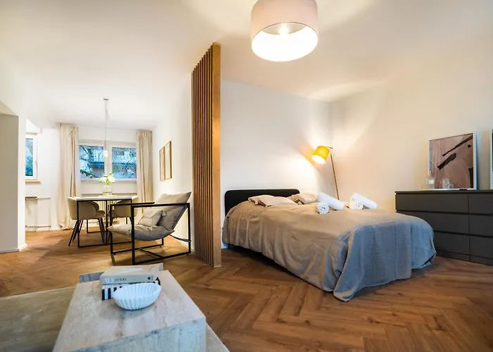 1 Bedroom - Zentral - Terrasse - Kueche - Wifi - Business - Ruhig * Wiesbaden